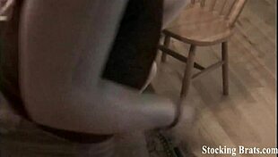 i worship feet in pantyhose with ashley and jasmin