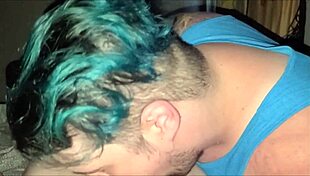 Str8 fit ginger step-bro gets deepthroat sucking in college until cum load