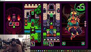 Detailed demo of the nasty hentai puzzle game with nude anime characters.