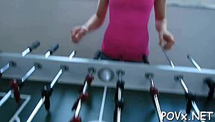 Young Couple's Tight Cunt Drilled Hard on Webcam POV