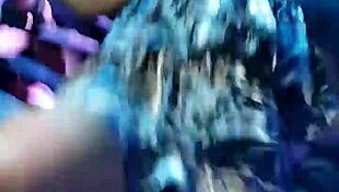 I saw her in the open bar, nude and crossdressing.