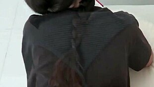 Adolescent begs for anal lesson during study break