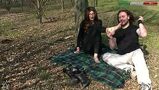 Anna and her foot fetish