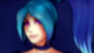 Joy performs in a Dota 2 music video with energetic gameplay