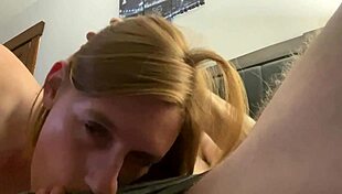 blowjob fun with girlfriend and friend 😈