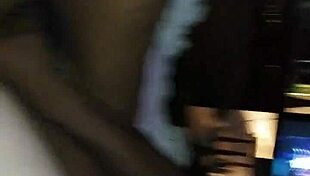 White Woman in Intimate Encounter