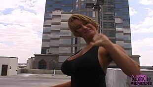 Hey, mindy flashes her huge tits in risky public outdoor spots, tanned and nude for all to see.