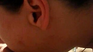 This queen deepthroats and gets assfucked interracial style