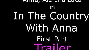 Anna Dominates With Foot Licking In The Country