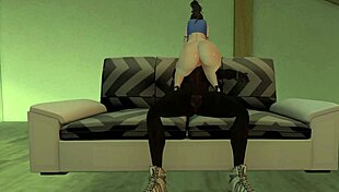 Exploring the virtual 3D game world with interracial elements