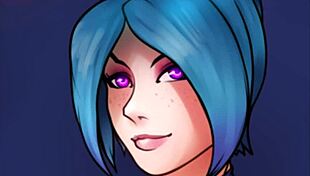 Joy performs in a Dota 2 music video with energetic gameplay