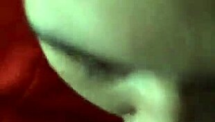 Jazz performs blowjob action