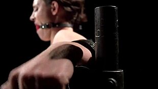 Brunette Masochist Tormented In Device Bondage Scenes