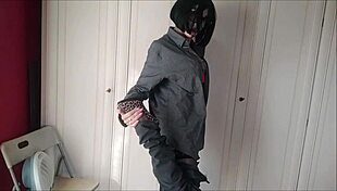 Chantal Channel Does a Really Hot Strip Tease, Ripping Clothes Off Her Big Ass