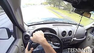 Teen 18+ Lucy Tyler used on street for money