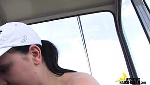 Amateur Milf Performs Outdoor Blowjob in High Definition