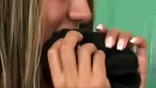 She Gets So Horny Changing After Practice In Wet Panties