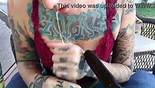 Sully Sucks Black Cock Poolside!