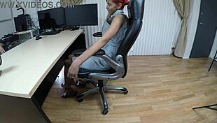 Dayanara Gives Intense Footjob!