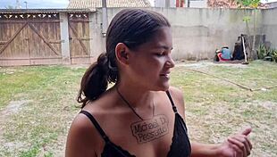 sex with the guy i hired a girl to work in the backyard