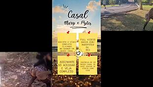 Latina wife dances seductively in public for stranger while husband watches!