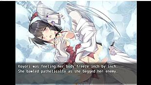 Exploring divine miko koyori in part two of the anime game