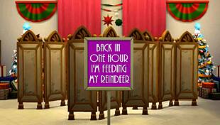 Sims 4 Parody: Miracle on 35th Street with Christmas Orgy. Handjobs and blowjobs in wild interracial action.