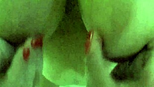 Teasing Old Housewife Provokes With Her Shaved Pussy For Cumshot Fun