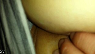 The guy plays with his latina wife's big asshole casually