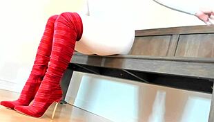 Catsuit and boots joi domination!