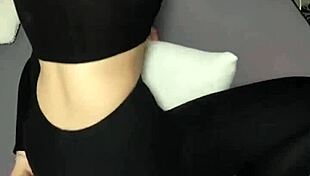 Girlfriend's Big Ass and Tight Pussy Delight in Fingering