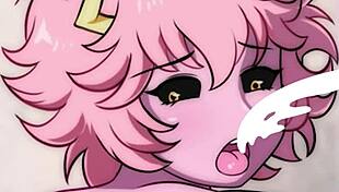 Mina Ashido Gets Wild in Uncensored Hentai Group Action