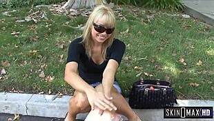 maya hills gets picked up and fucked with big cock