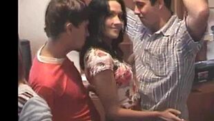 Young couple engages in passionate fucking sessions