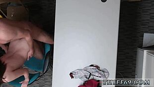 teen suspect strips for officers, revealing perfect boobs