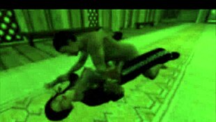 Latex Babe Endures Rough 3D POV Fucking