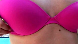 Bikini Latina Caught In Action