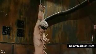 Milk Enema Fills Big Ass Anal