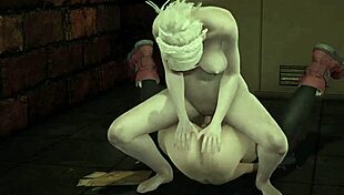 Oh My God, Lunafreya Gets Kissed, 69'd, and Sucked by Futanari Tifa Lockhart Before a Massive Creampie!