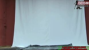 German Domina Punishes Slave and Pisses in His Mouth