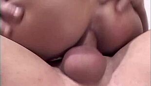 hot petite babe feels intense pleasure from big cock ass pounding