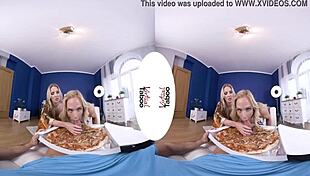 Virtual Taboo Pizza And Dick Masturbation Session