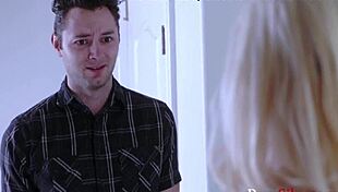 stepsister chloe cherry repays with her pussy in the garage