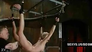 Milk Enema Fills Big Ass Anal