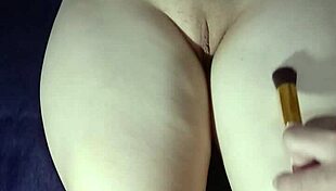 I give naughty handjob to sexy latina bride, oops climax