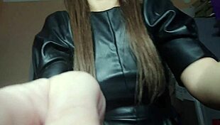 Femdom Brunette Takes Control