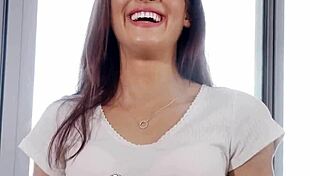 Skinny Brunette Fucks Casting Agent To Pay Bills With Blowjob