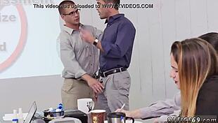 Straight men explore gay sex in this sexual class.