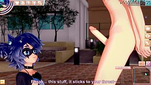 Snuffy is naughty in the park afternoon hentai