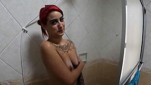 i'm ginger smith at ted's mansion getting ready